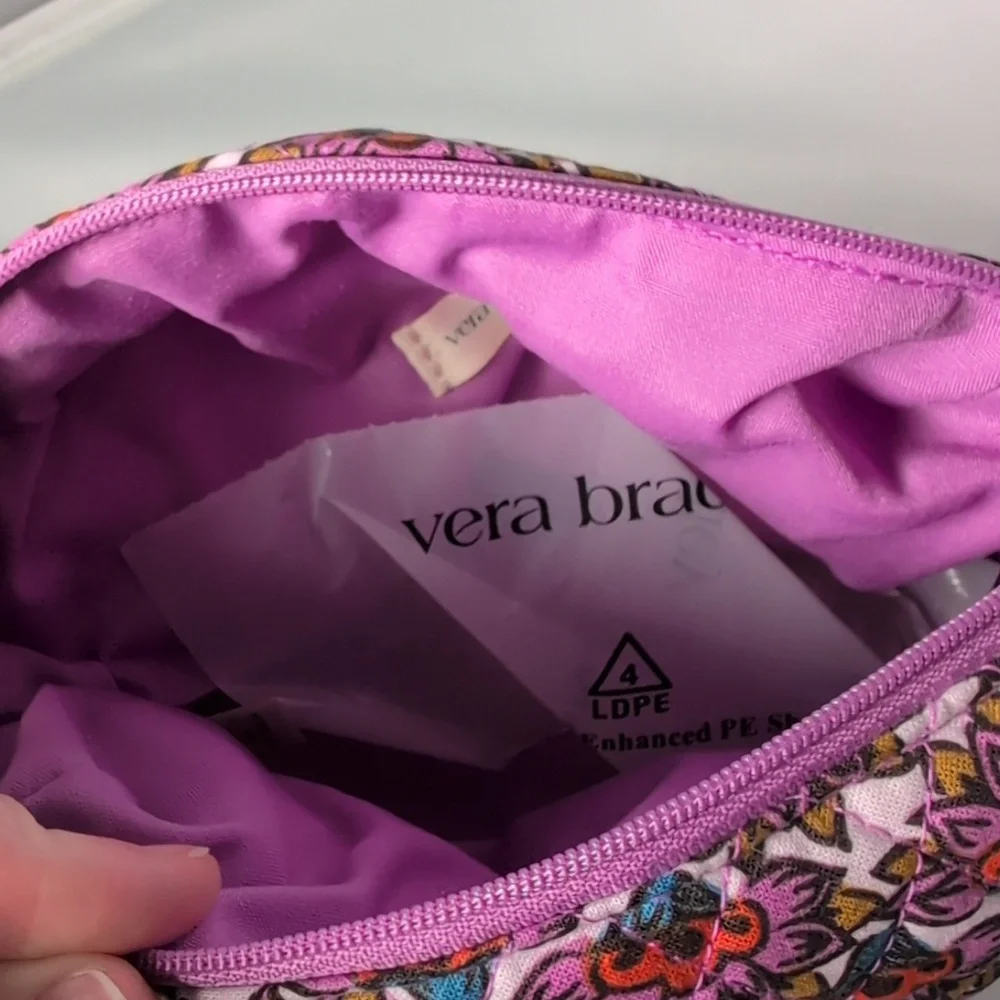 Vera Bradley Outlet Camera Bag Crossbody in Scaevola Fan